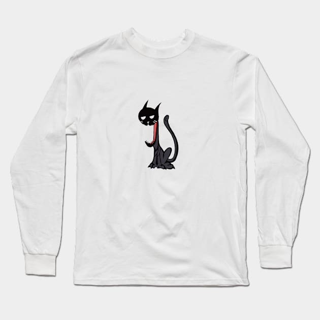 Cat is CUTE ? Long Sleeve T-Shirt by KKM TH